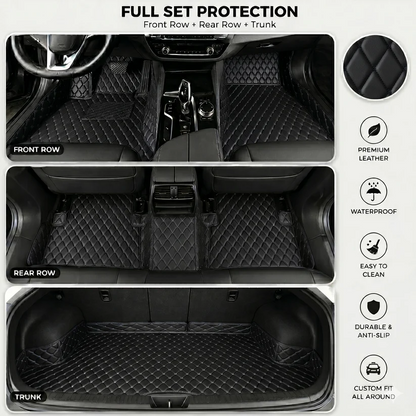 Elvile 2026 Waterproof Non-slip Universal Fit Customized Floor Mats for Cars, SUVs, and Trucks