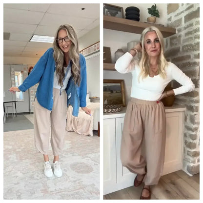 EaseWide™ Relaxed Wide-Leg Pants