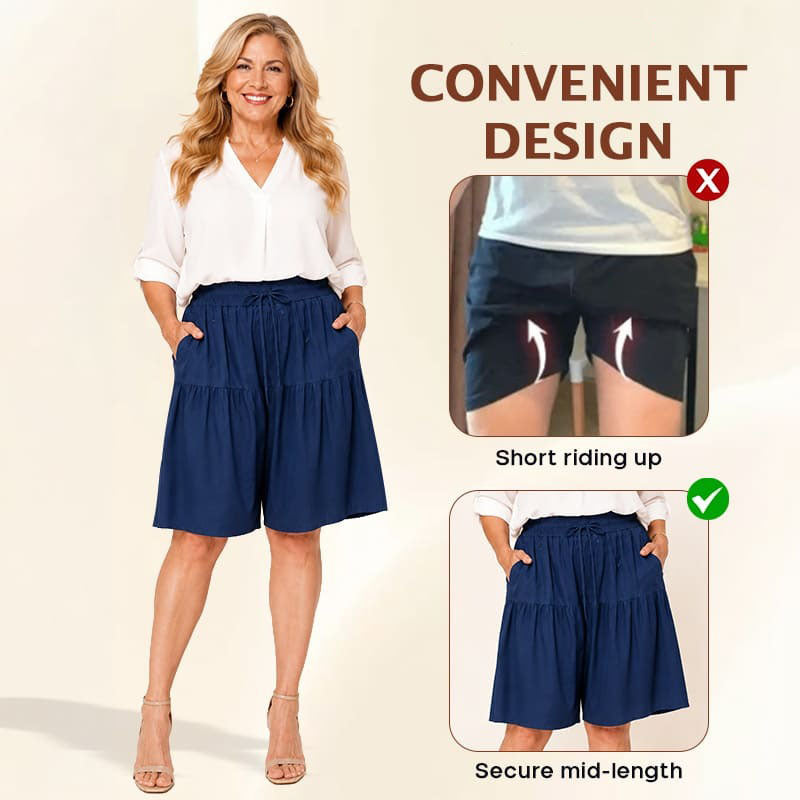 Bloomease - Women's Lightweight Stretch Comfy Flowy Shorts Skort