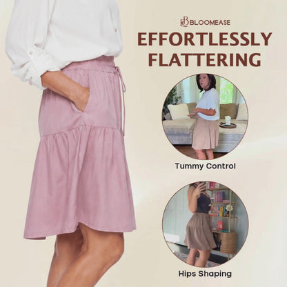 Bloomease - Women’s Lightweight Stretch Flowy Skort